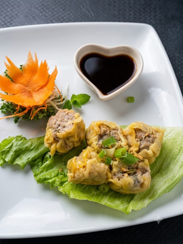 A3. Chicken Steamed Dumplings.
