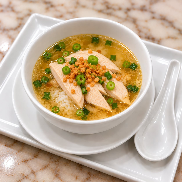 S6. Chicken Rice Soup.