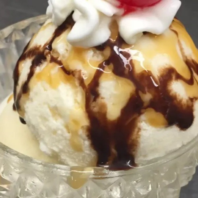 Homemade Coconut Ice Cream.
