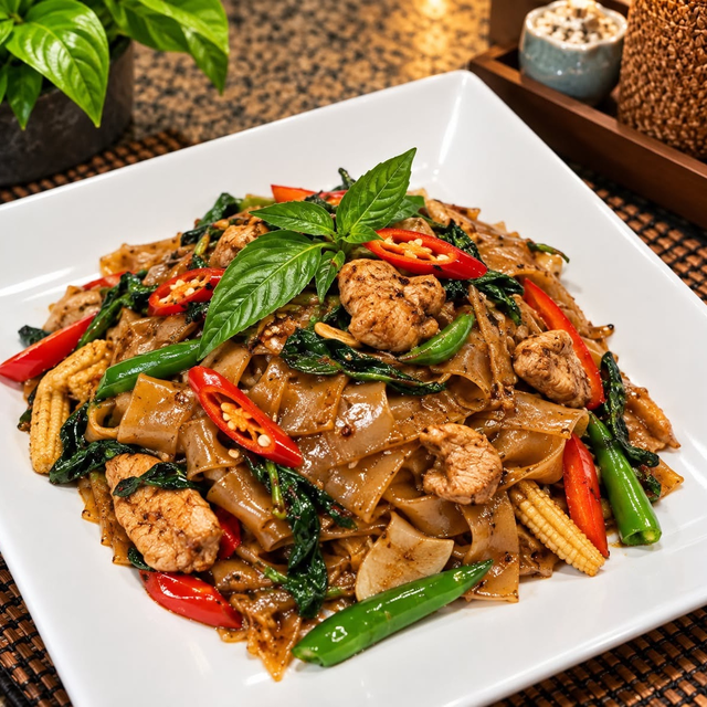 F5. (D) Spicy Noodles.