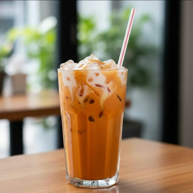 Thai Iced Sweet Tea (Thai Tea).