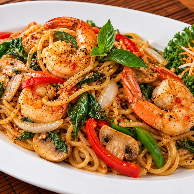 SP10. (D) Thai Spaghetti.