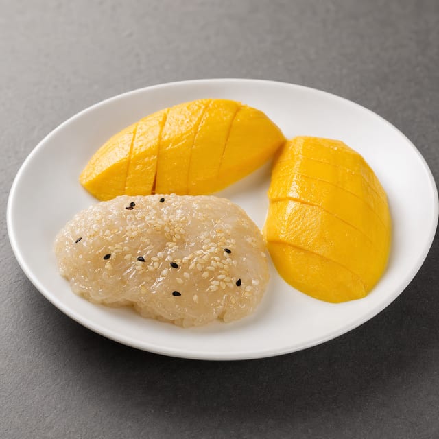 Mango And Sticky Rice.