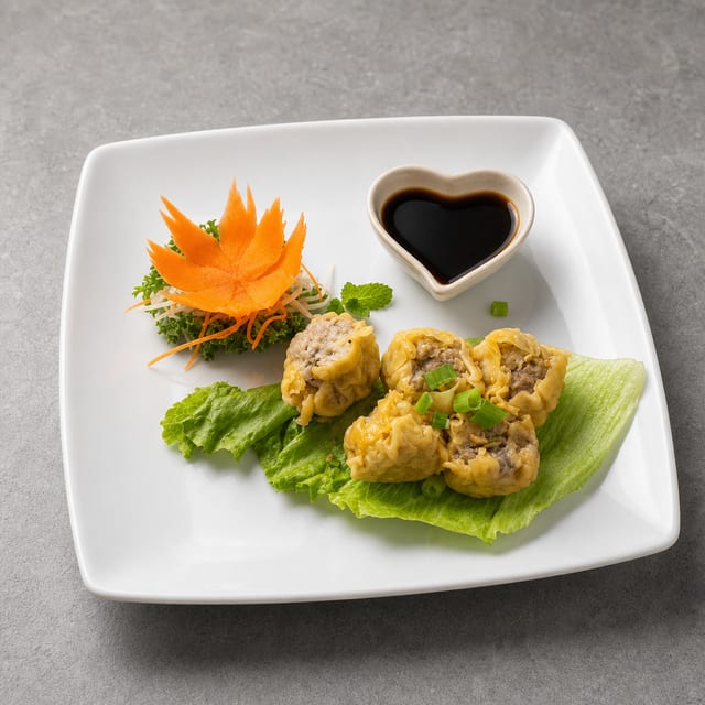 A2. Pork Steamed Dumplings.